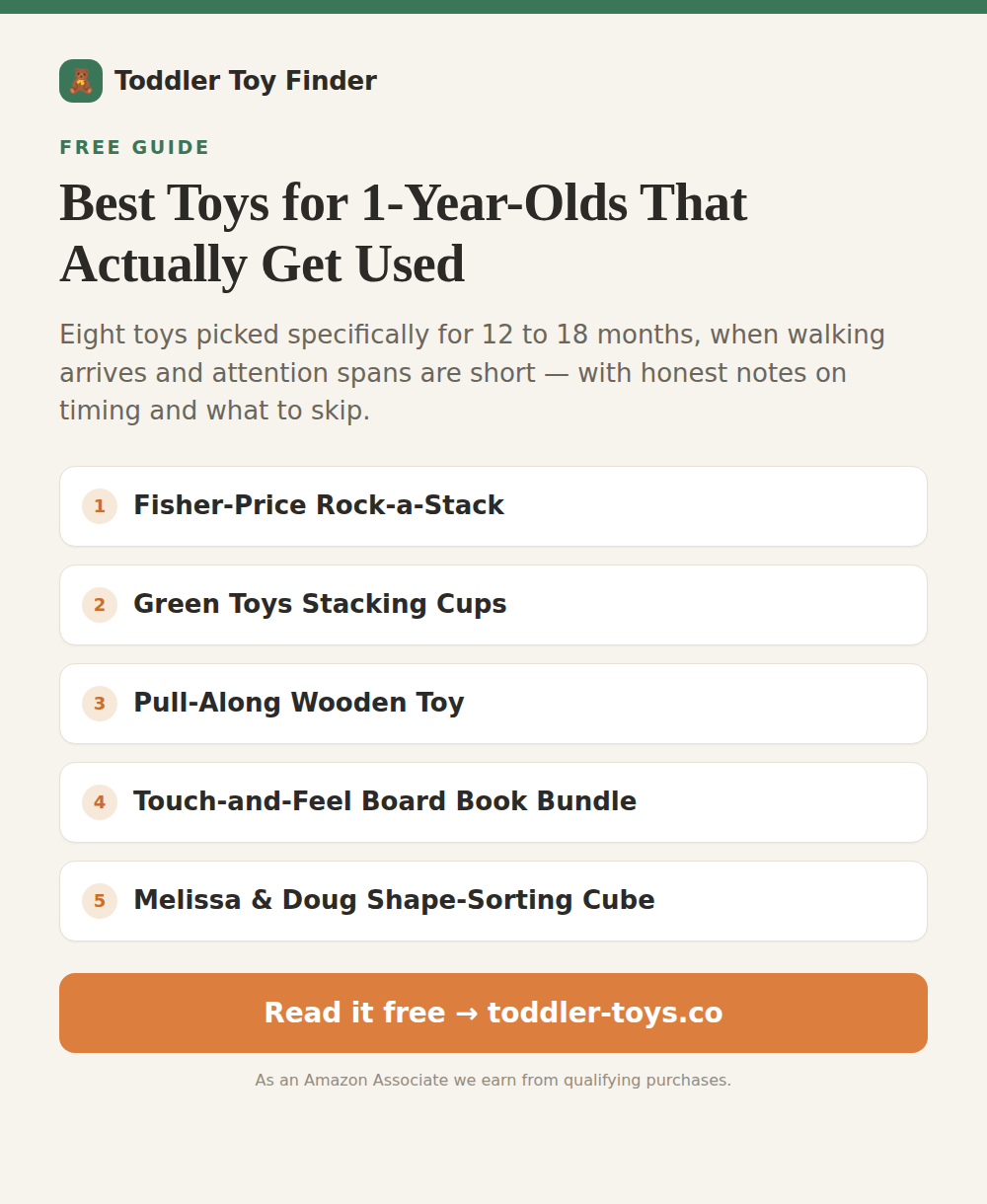 Best Toys for 1-Year-Olds