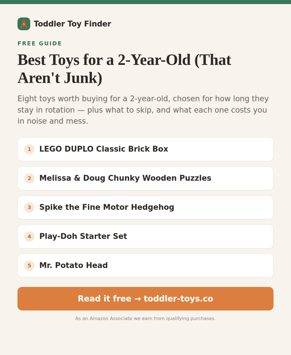 Best Toys for 2-Year-Olds
