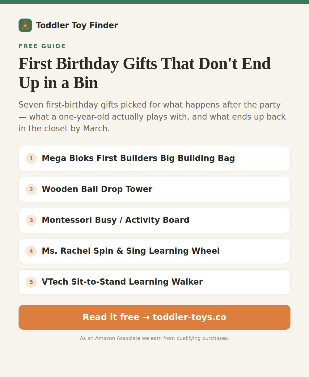 First Birthday Gift Ideas That Get Used